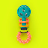 Sassy Peek A Boo Beads Rattle